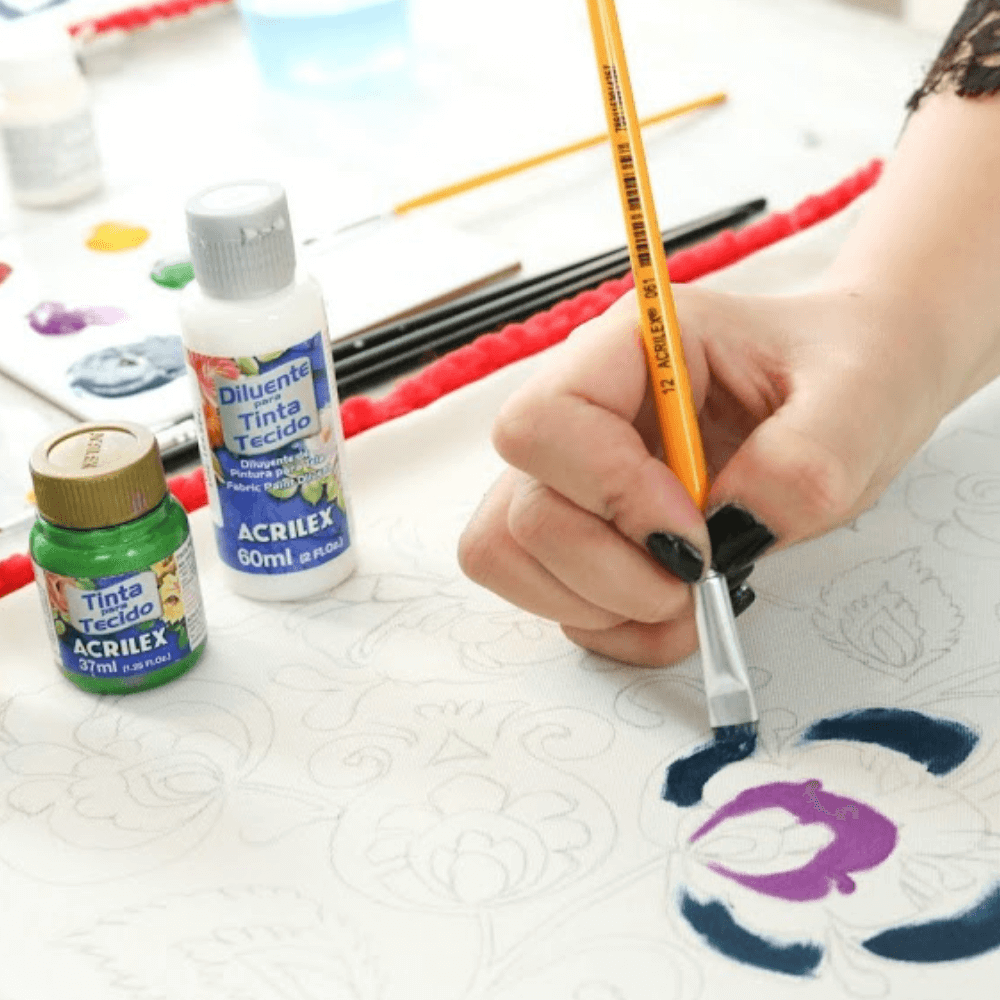 Auxiliares pintura para tela